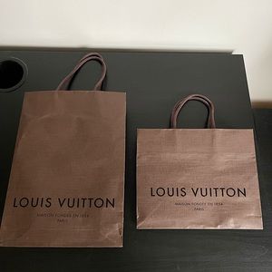Louis Vuitton shopping bag bundle